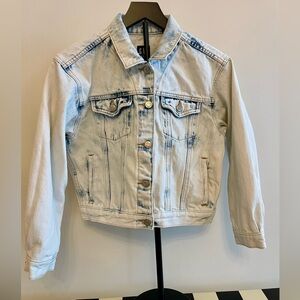 GAP Denim Jacket with Blue Highlights